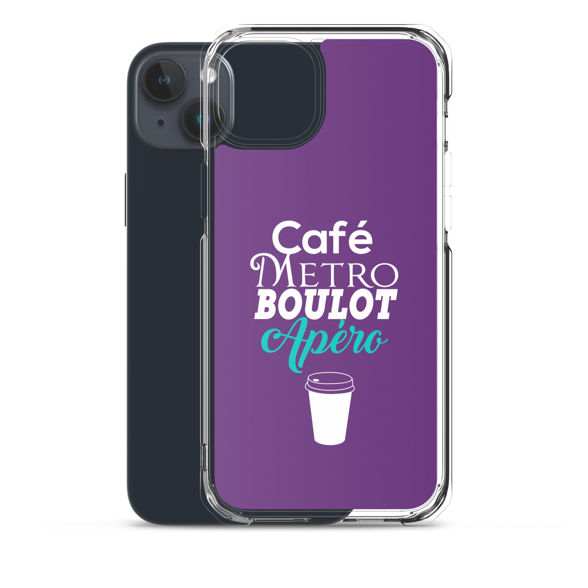 Café Métro Boulot Apéro - Coque pour iPhone®