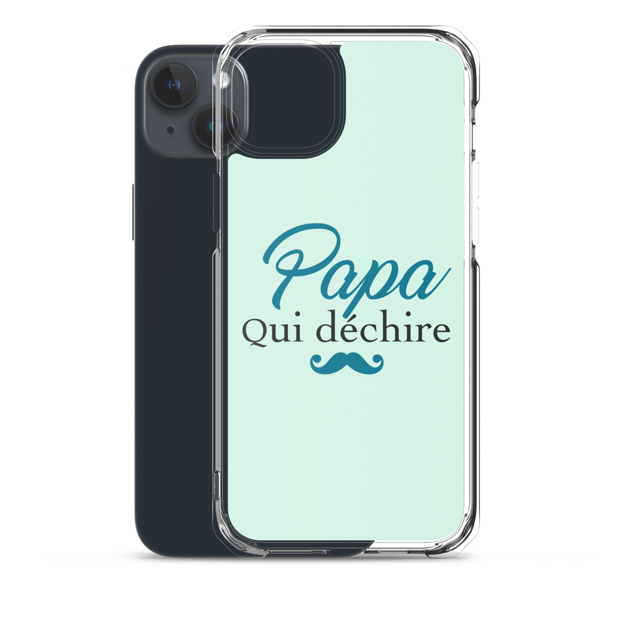 Papa qui déchire - Coque pour iPhone®