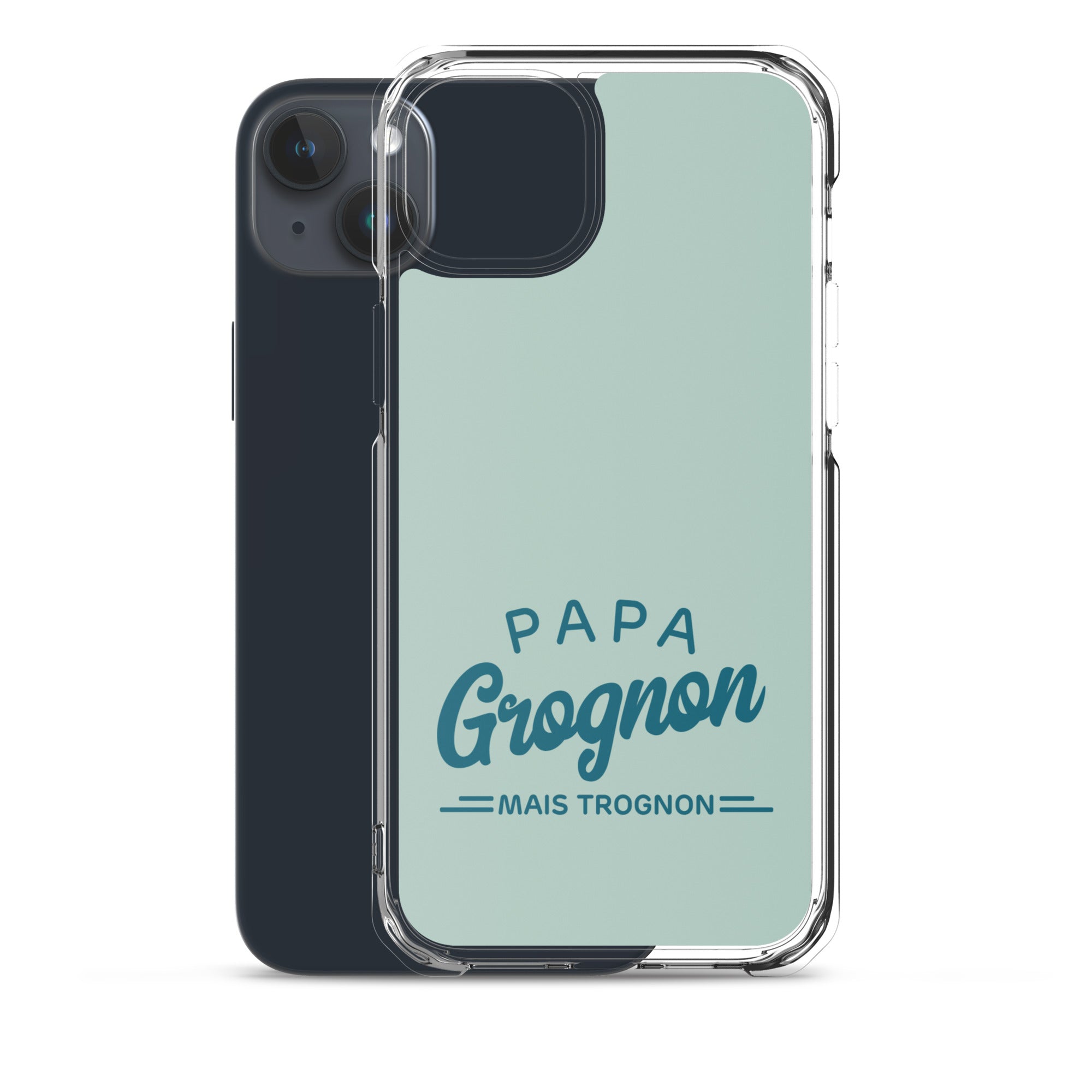 Papa grognon mais trognon - Coque pour iPhone®
