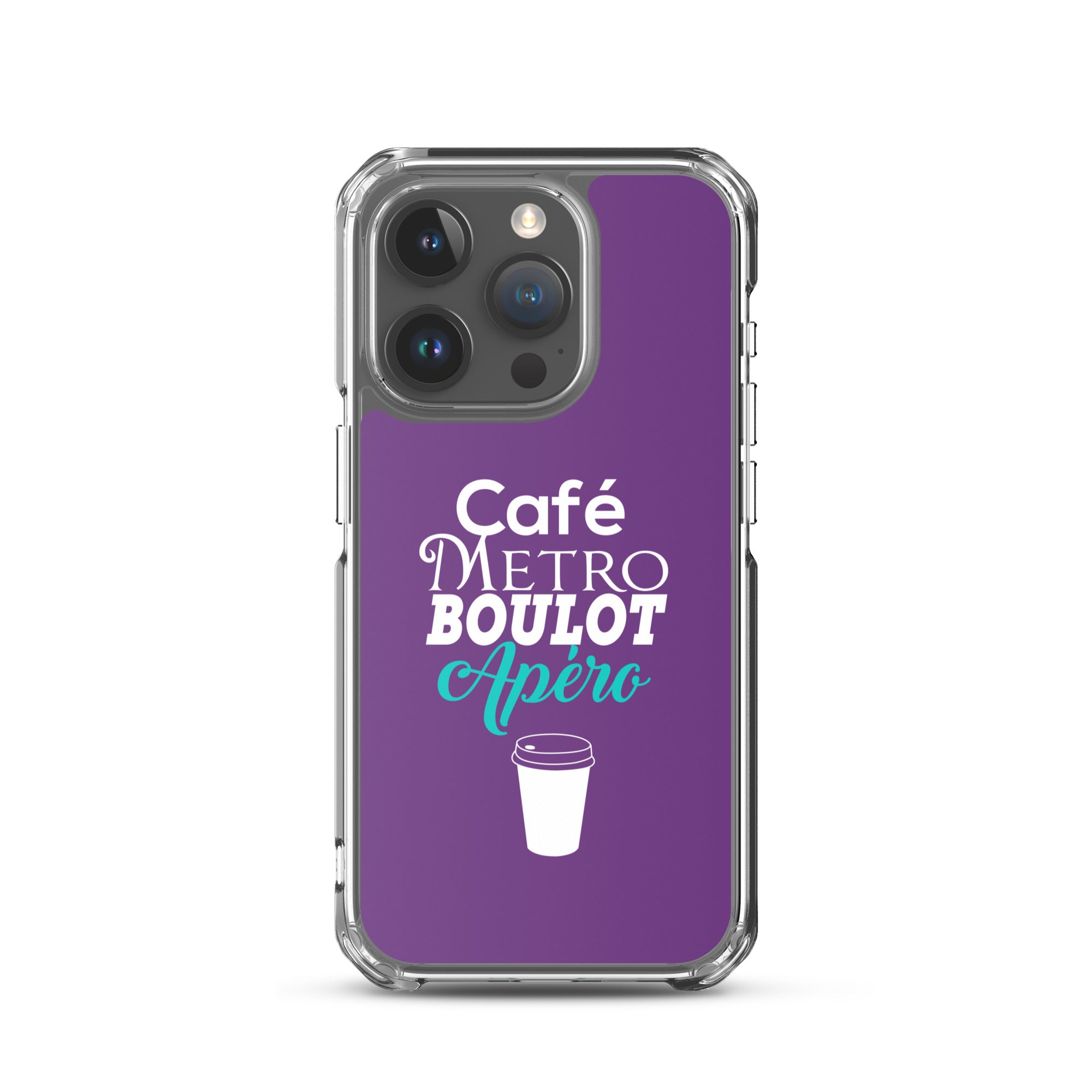 Café Métro Boulot Apéro - Coque pour iPhone®
