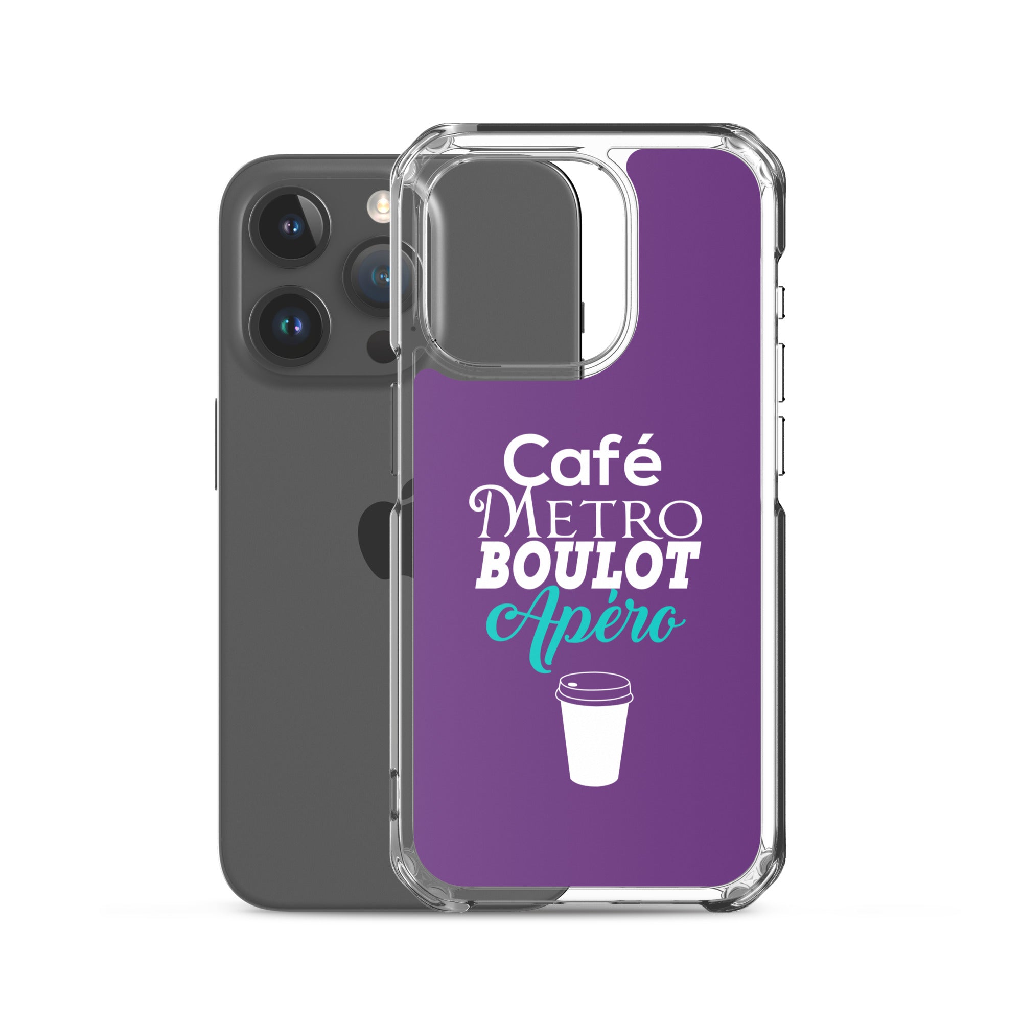 Café Métro Boulot Apéro - Coque pour iPhone®
