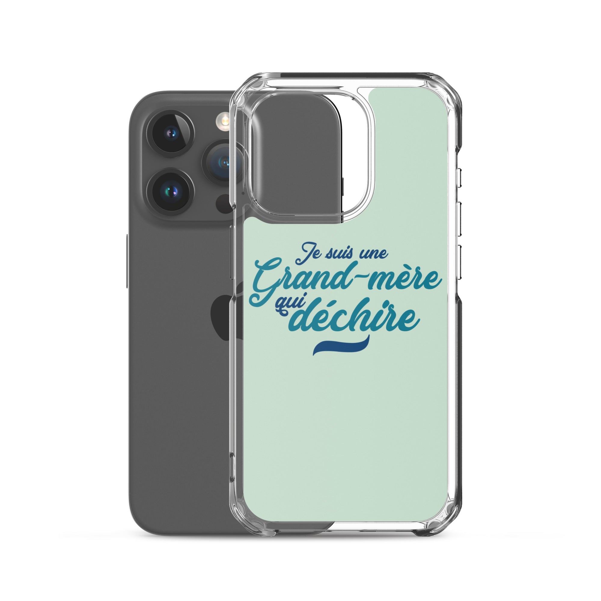 Grand-mère qui déchire - Coque pour iPhone®