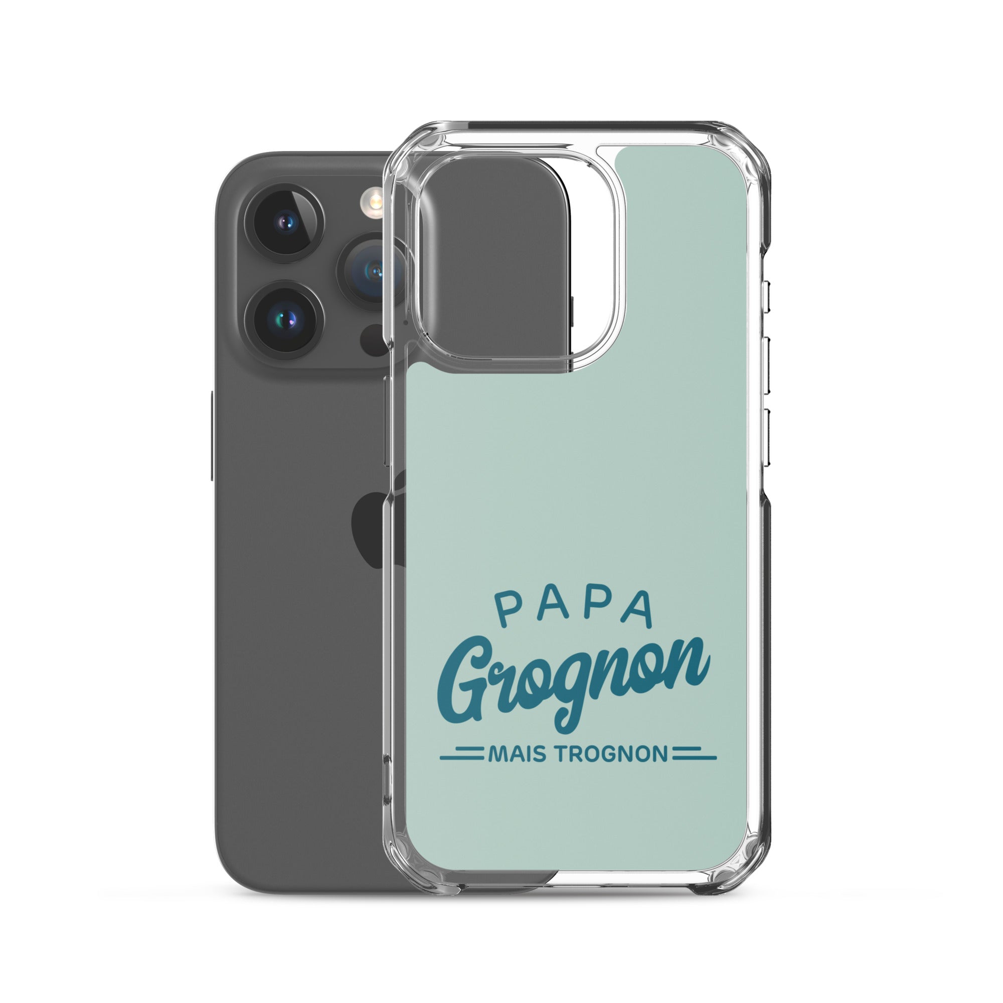 Papa grognon mais trognon - Coque pour iPhone®