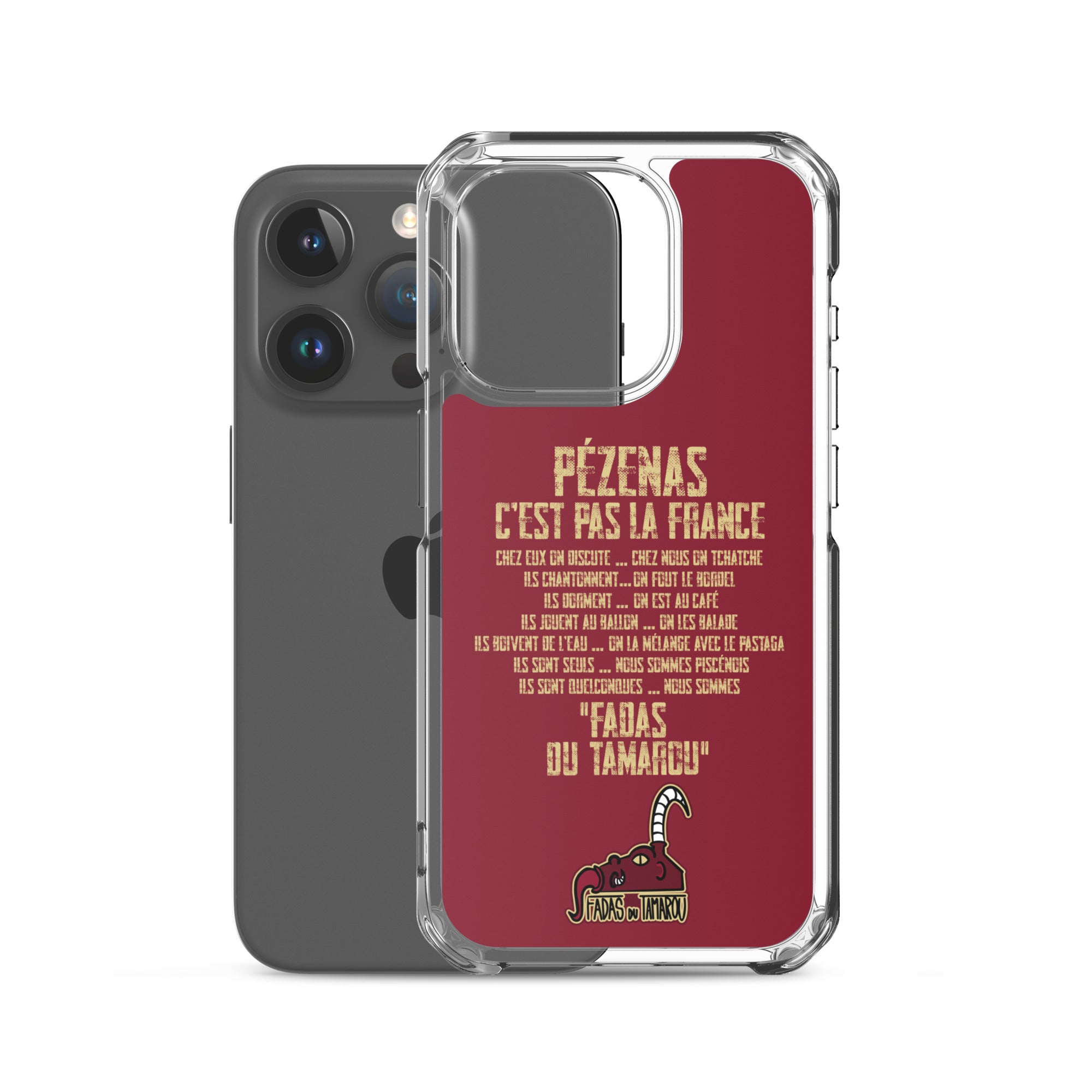 Fadas du Tamarou - Coque pour iPhone® rouge