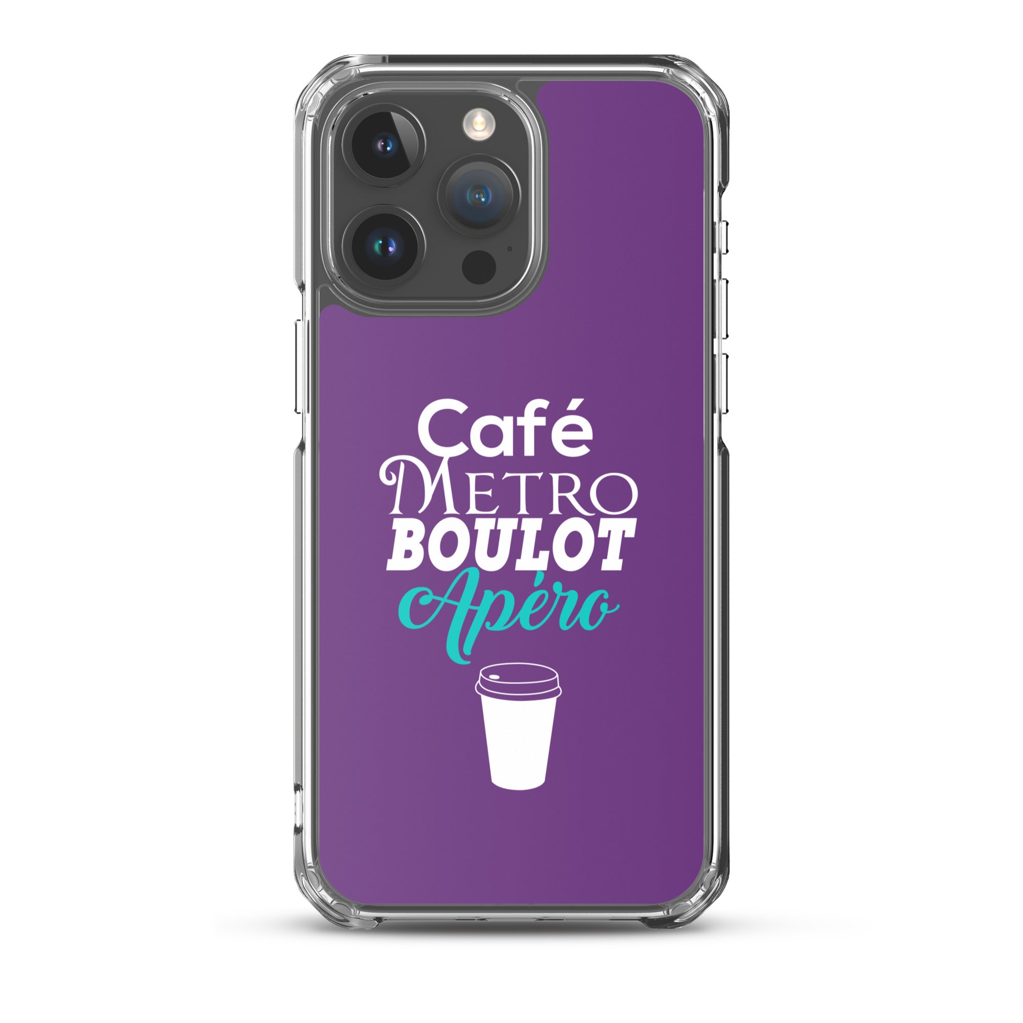 Café Métro Boulot Apéro - Coque pour iPhone®