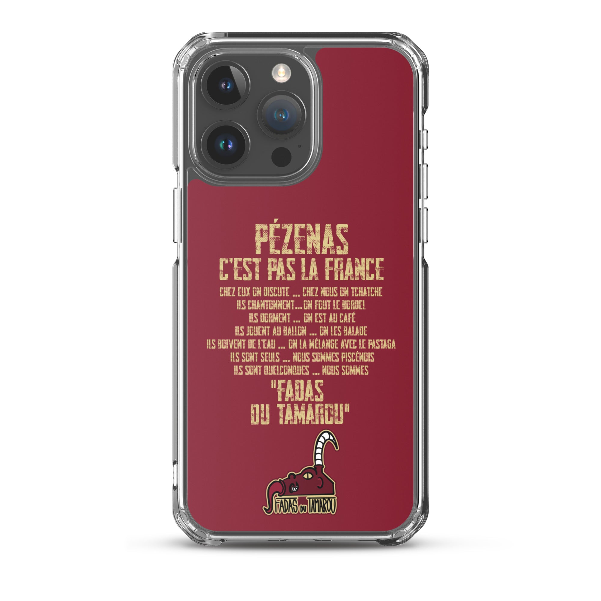 Fadas du Tamarou - Coque pour iPhone® rouge