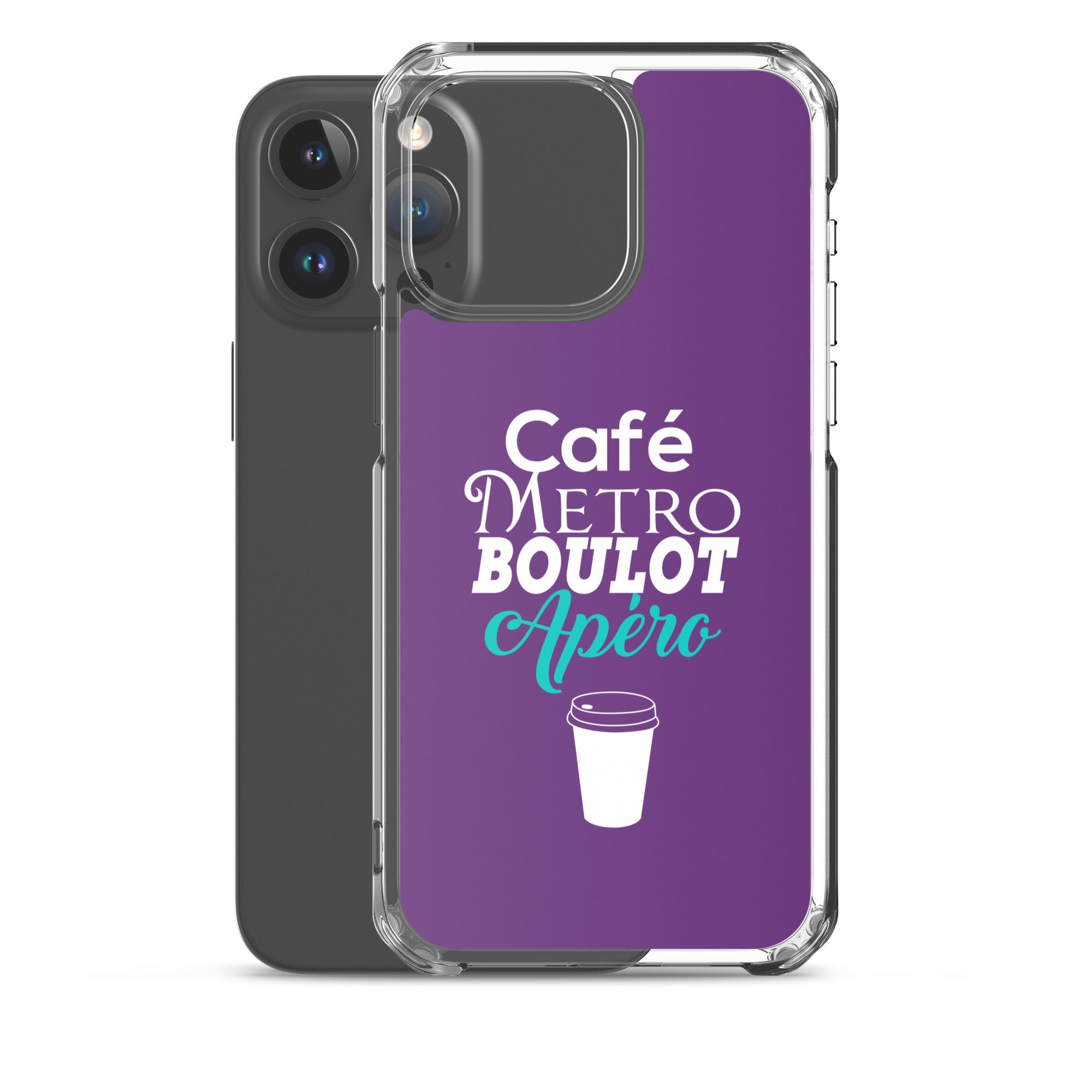 Café Métro Boulot Apéro - Coque pour iPhone®