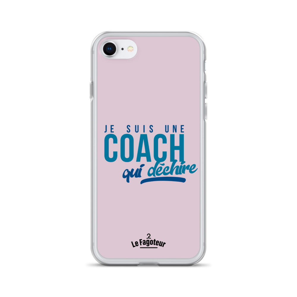 Une coach qui déchire - Coque pour iPhone®