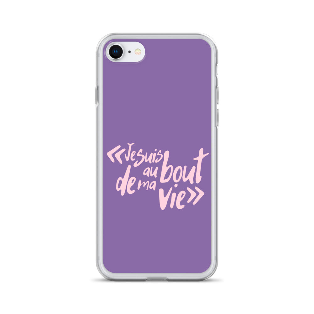 Je suis au bout de ma vie - Coque pour iPhone®