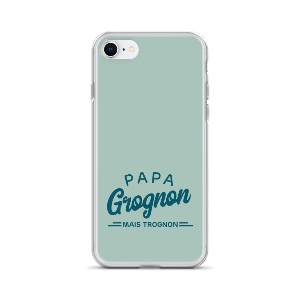 Papa grognon mais trognon - Coque pour iPhone®
