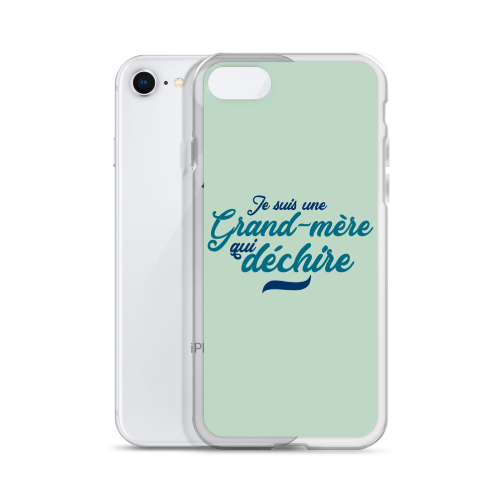 Grand-mère qui déchire - Coque pour iPhone®
