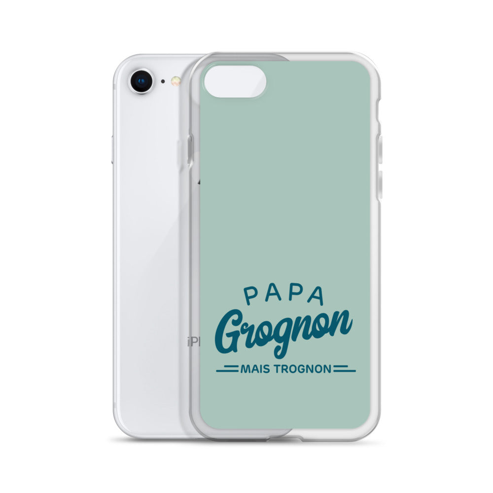 Papa grognon mais trognon - Coque pour iPhone®