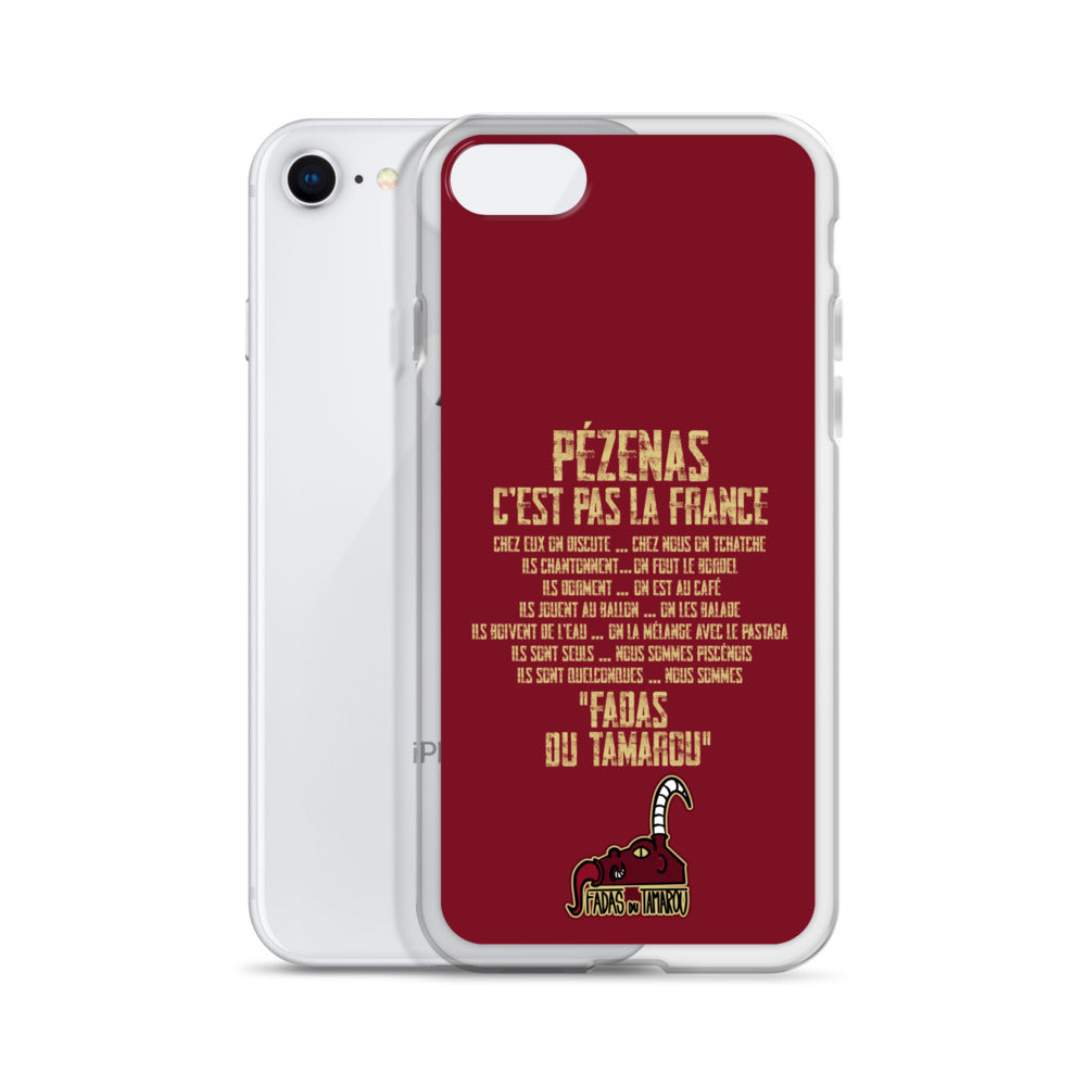Fadas du Tamarou - Coque pour iPhone® rouge