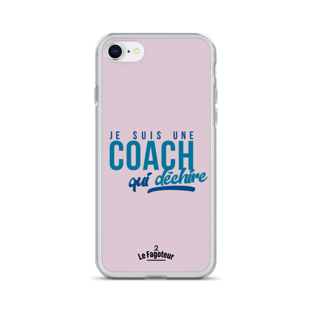 Une coach qui déchire - Coque pour iPhone®