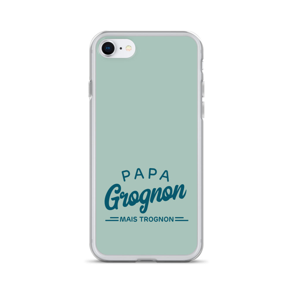 Papa grognon mais trognon - Coque pour iPhone®