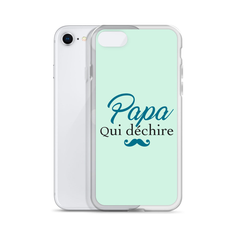 Papa qui déchire - Coque pour iPhone®