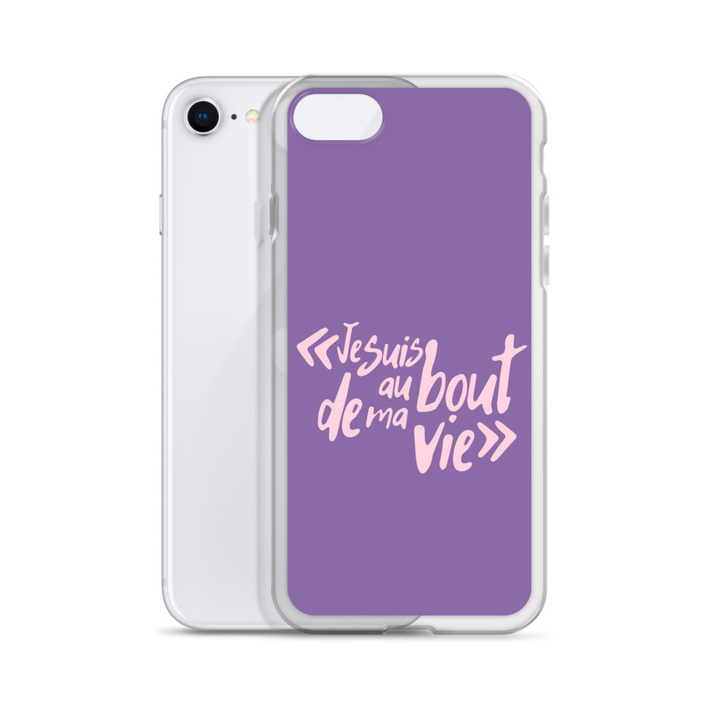 Je suis au bout de ma vie - Coque pour iPhone®