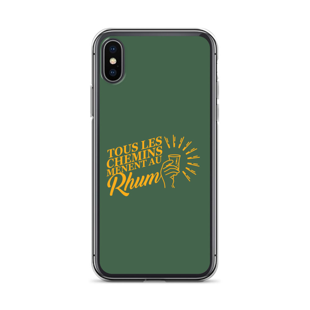 Tous les chemins mènent au rhum - Coque pour iPhone®