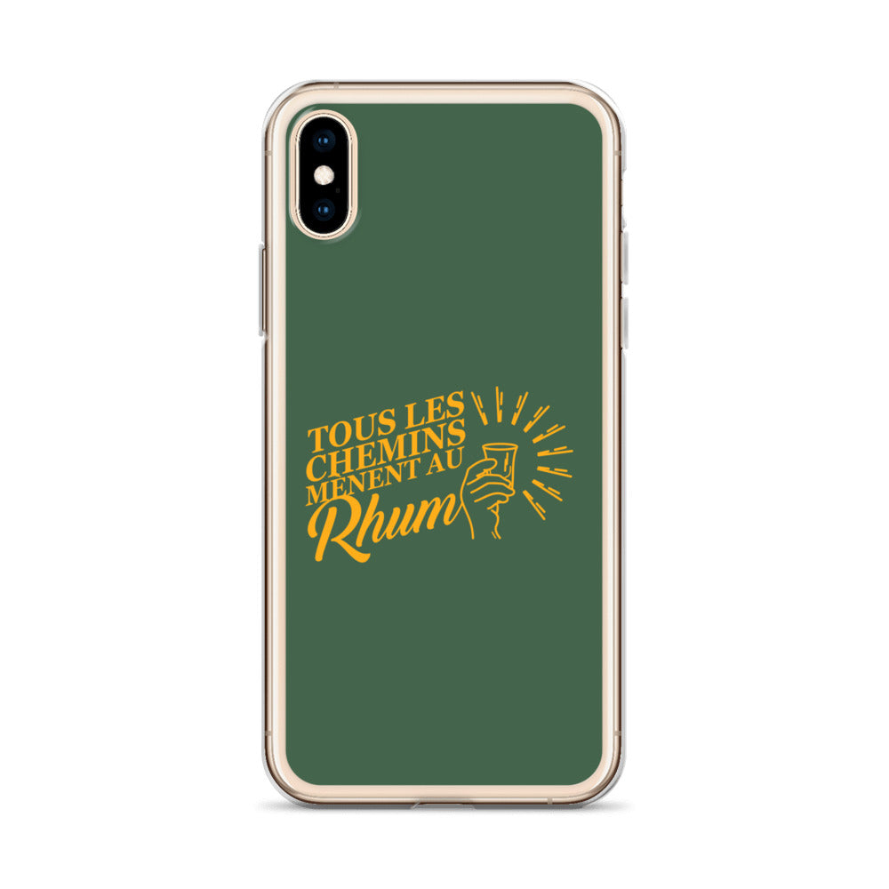 Tous les chemins mènent au rhum - Coque pour iPhone®