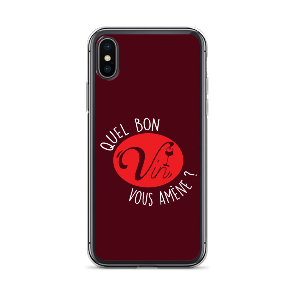 Quel vin vous amène ? - Coque pour iPhone®