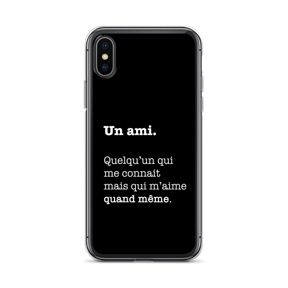 Un ami qui vous connais - Coque pour iPhone®
