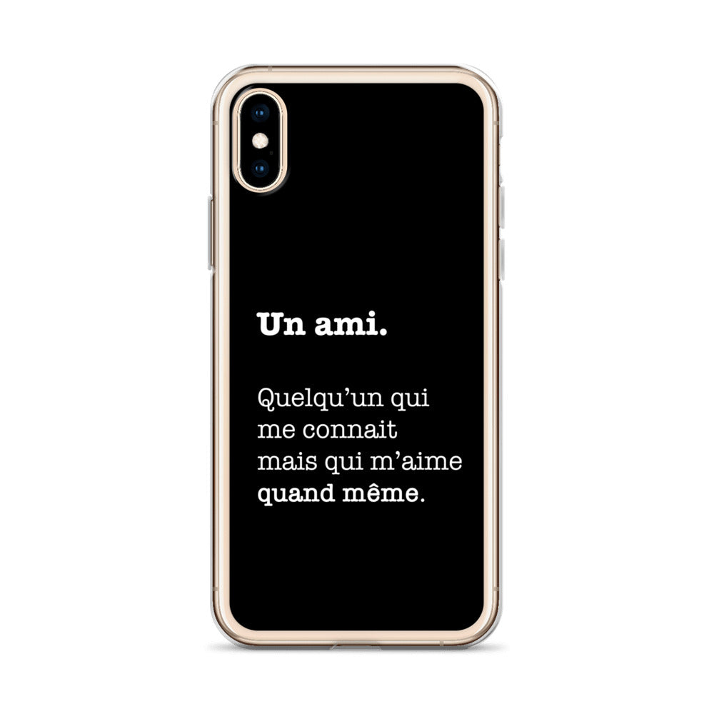 Un ami qui vous connais - Coque pour iPhone®