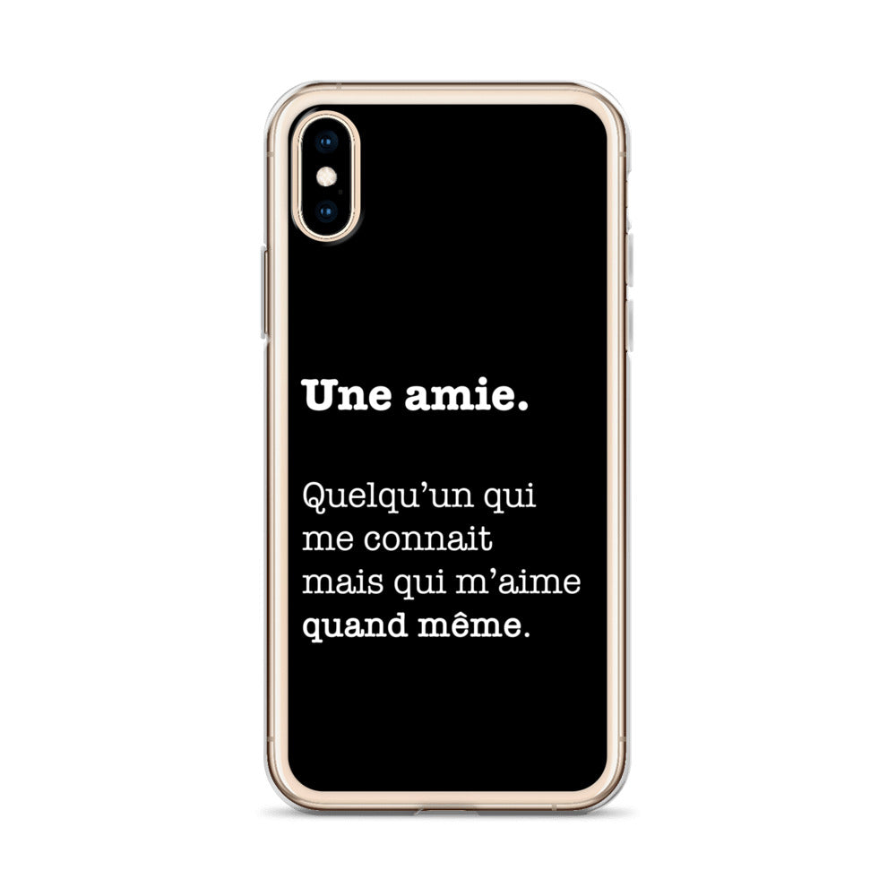 Amie - Définition - Coque pour iPhone®