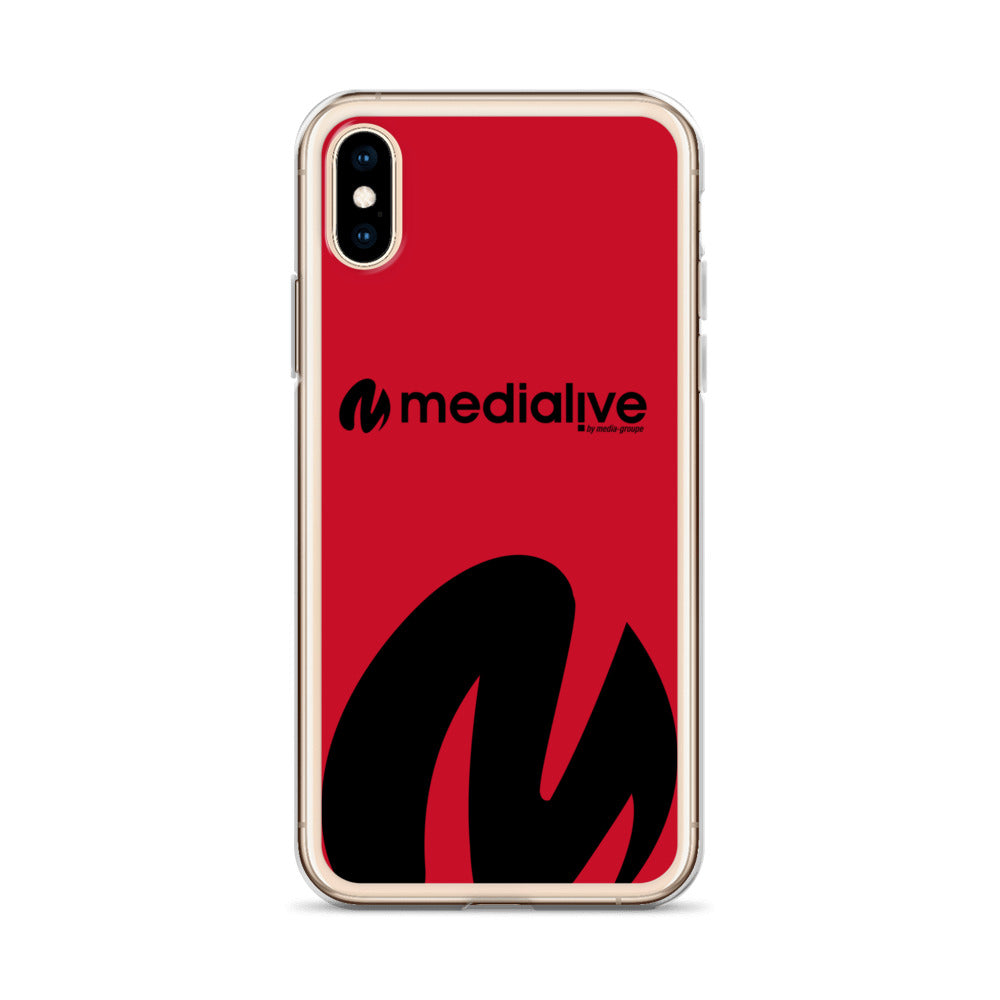 Logo Medialive - Coque pour iPhone®