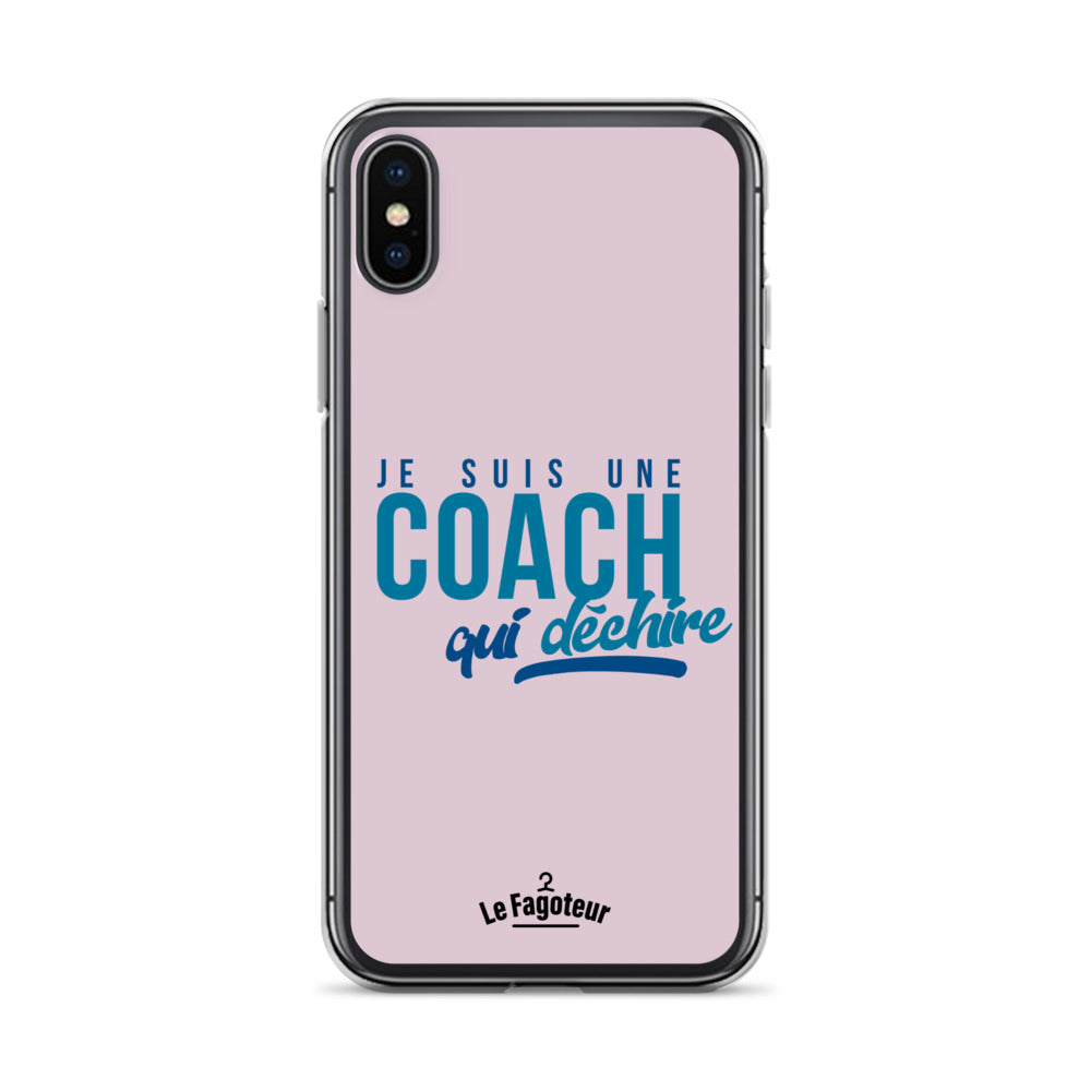 Une coach qui déchire - Coque pour iPhone®
