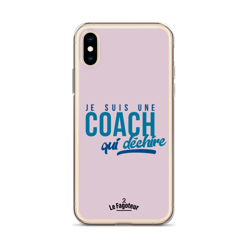 Une coach qui déchire - Coque pour iPhone®