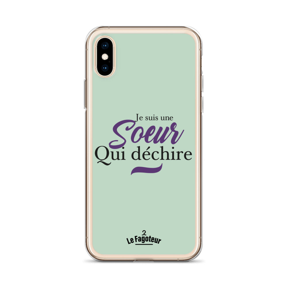 Sœur qui déchire - Coque pour iPhone®