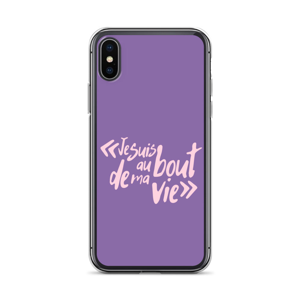 Je suis au bout de ma vie - Coque pour iPhone®