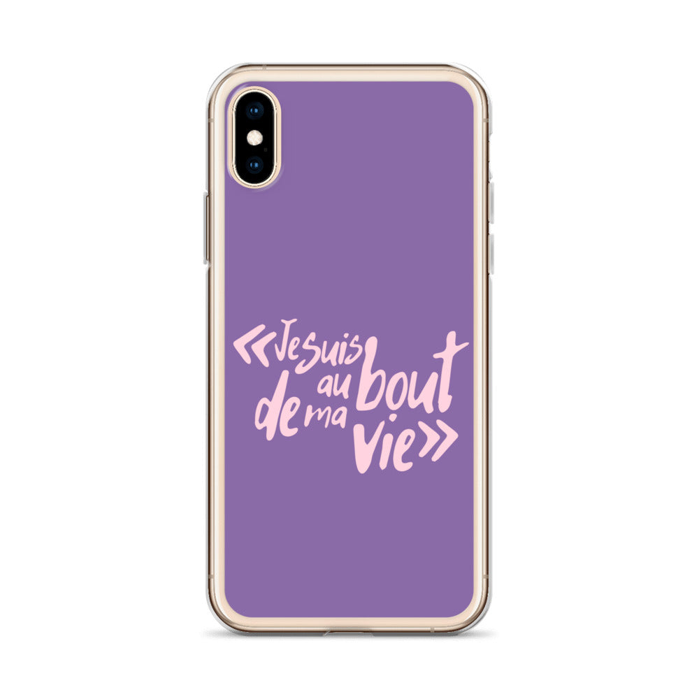 Je suis au bout de ma vie - Coque pour iPhone®