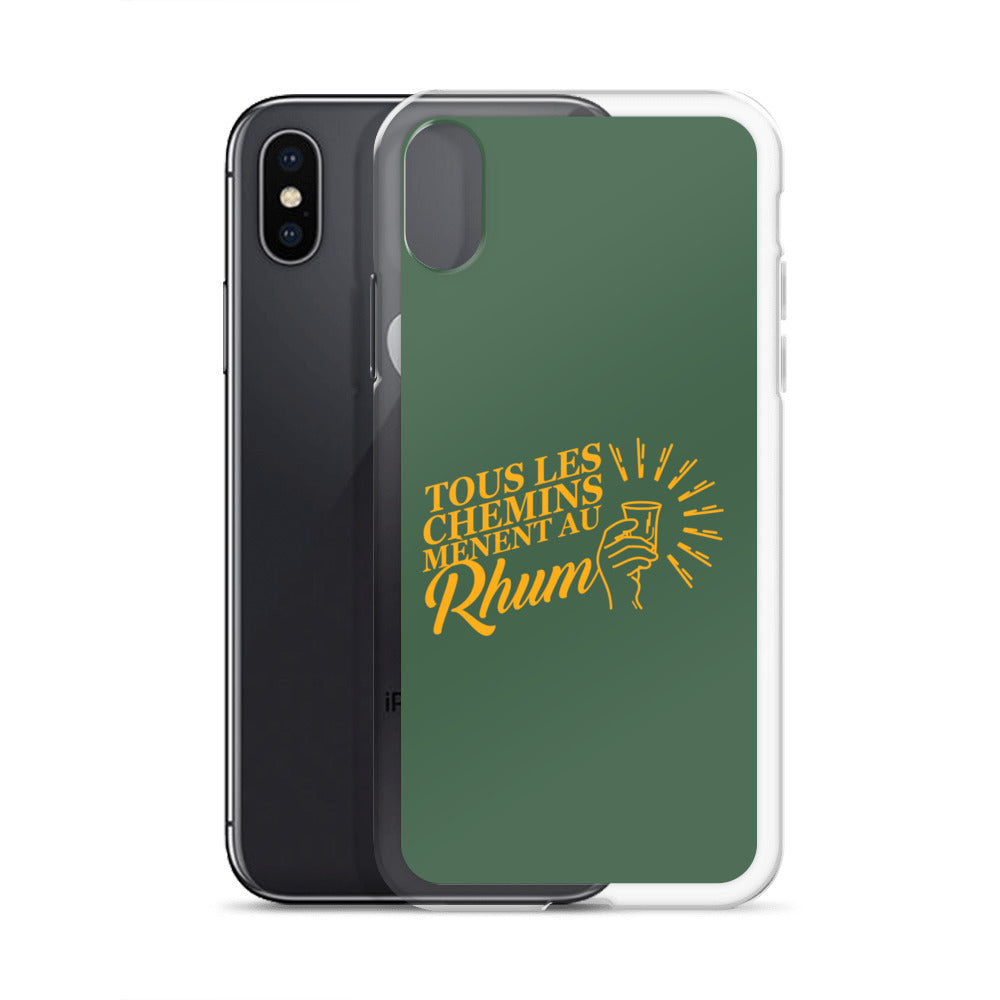 Tous les chemins mènent au rhum - Coque pour iPhone®