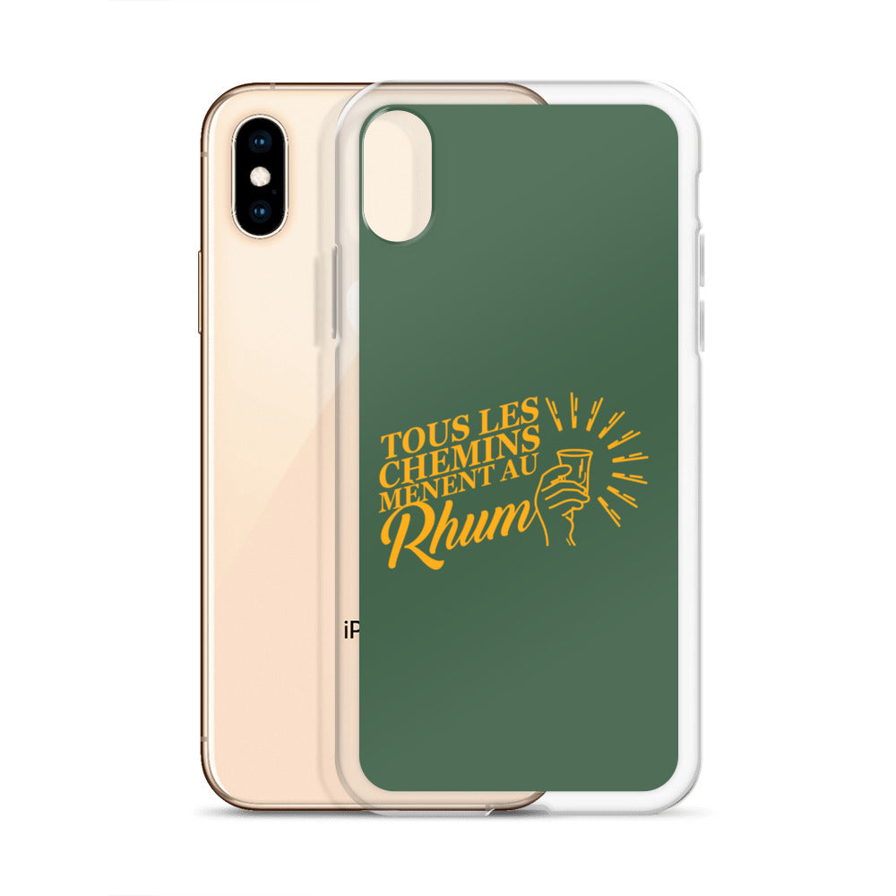 Tous les chemins mènent au rhum - Coque pour iPhone®
