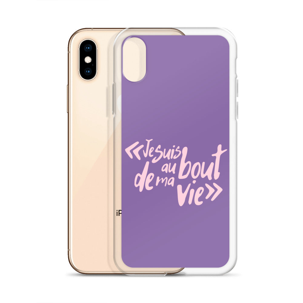 Je suis au bout de ma vie - Coque pour iPhone®