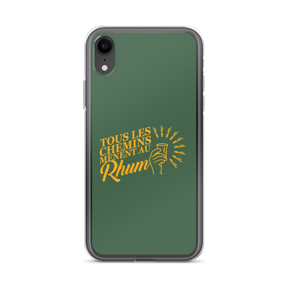Tous les chemins mènent au rhum - Coque pour iPhone®