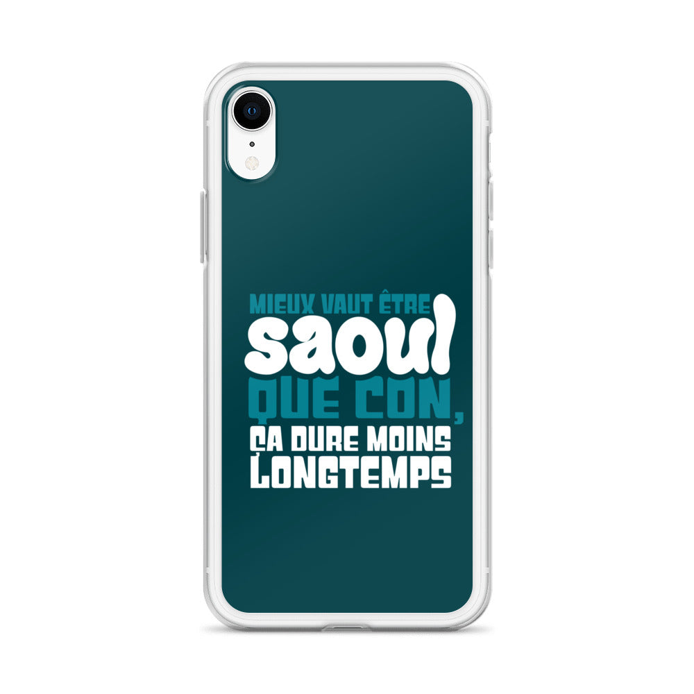 Saoul ça dure moins longtemps - Coque pour iPhone®