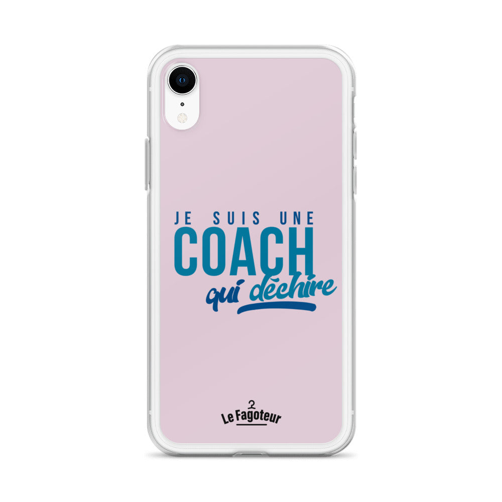 Une coach qui déchire - Coque pour iPhone®