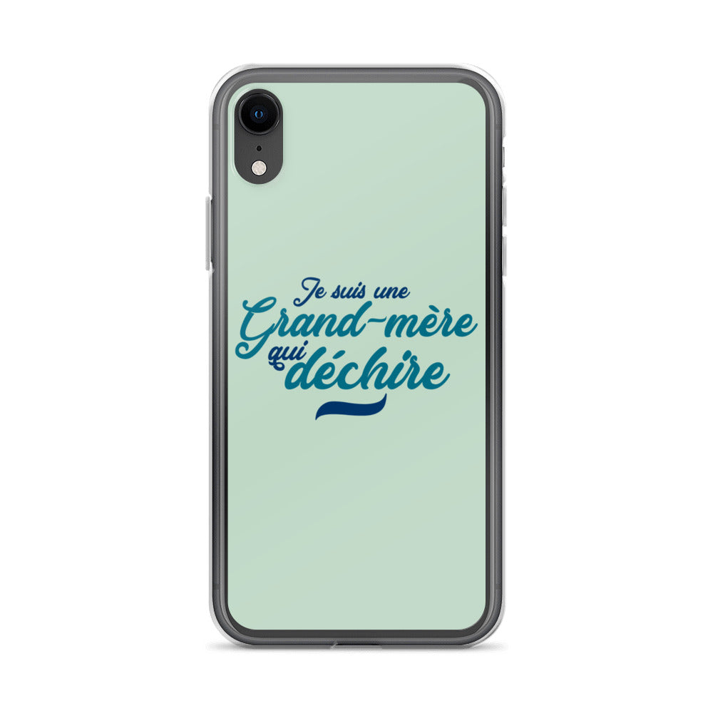 Grand-mère qui déchire - Coque pour iPhone®