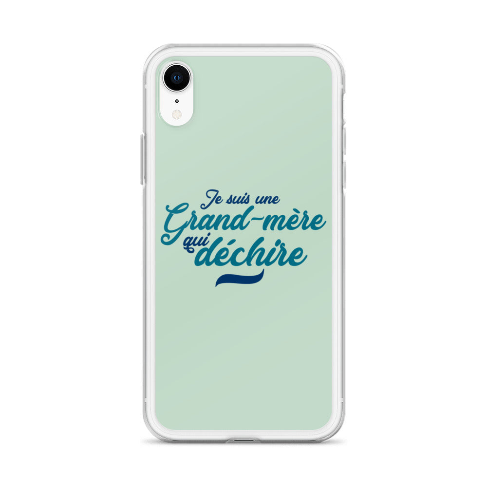 Grand-mère qui déchire - Coque pour iPhone®