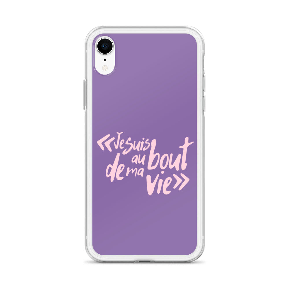 Je suis au bout de ma vie - Coque pour iPhone®
