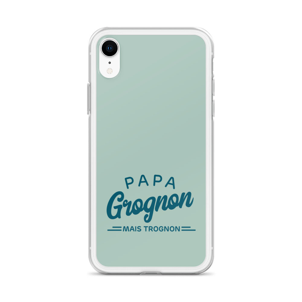 Papa grognon mais trognon - Coque pour iPhone®