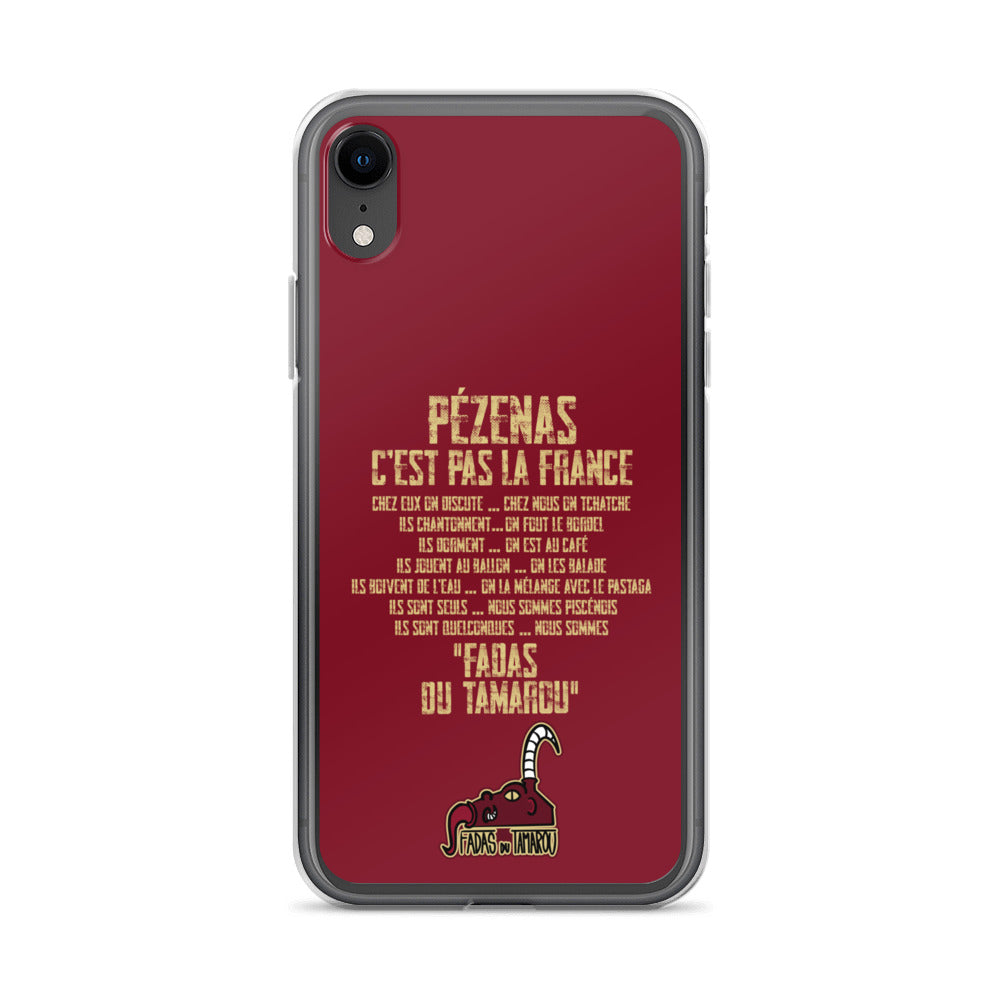Fadas du Tamarou - Coque pour iPhone® rouge