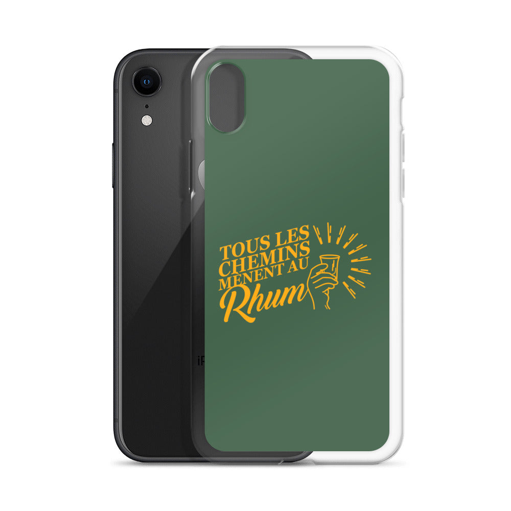Tous les chemins mènent au rhum - Coque pour iPhone®