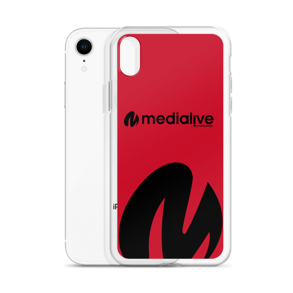 Logo Medialive - Coque pour iPhone®