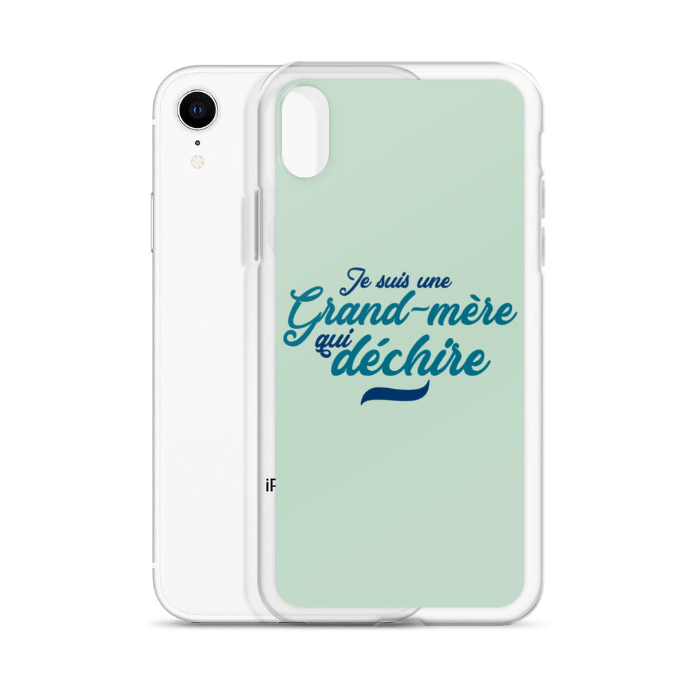 Grand-mère qui déchire - Coque pour iPhone®