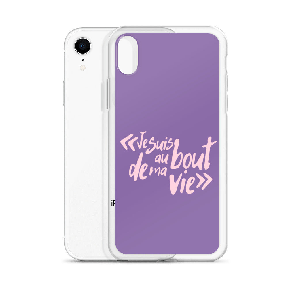 Je suis au bout de ma vie - Coque pour iPhone®