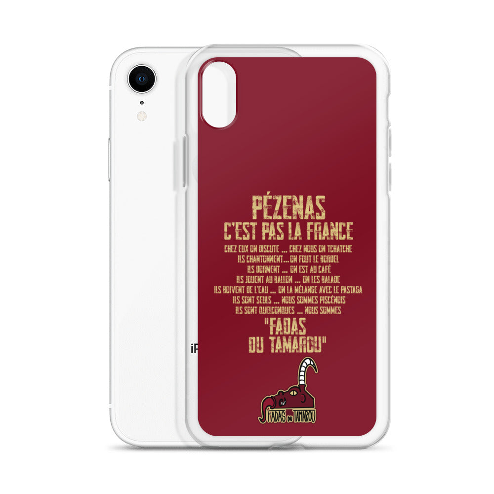 Fadas du Tamarou - Coque pour iPhone® rouge