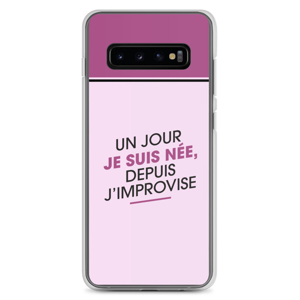 Un jour je suis née - Coque Samsung®